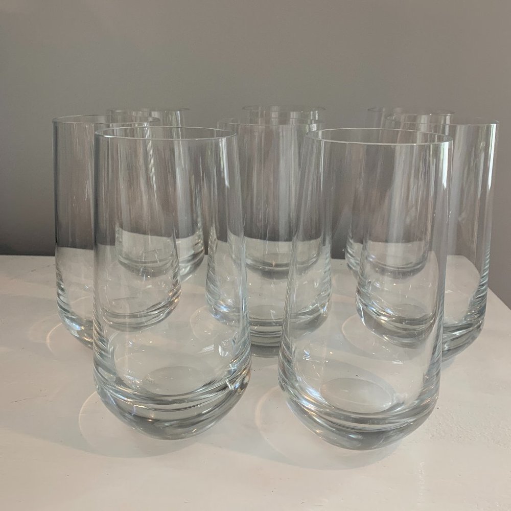 Calvin Klein non-leaded crystal water glasses